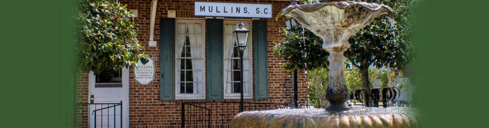 Mullins train station exterior